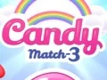 Mäng Candy Match 3 Internetis