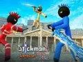 Mäng Stickman Politsei vs Gangsterite Tänavalaing Internetis