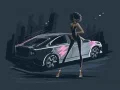Mäng Vana ja uue auto värvimine Internetis