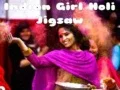 Mäng India Tüdruk Holi Pusle Internetis