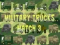 Mäng Sõjaväe Kaubikud Match 3 Internetis