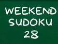 Mäng Nädala Lõpu Sudoku 28 Internetis