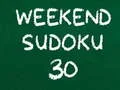 Mäng Nädala Lõpu Sudoku 30 Internetis
