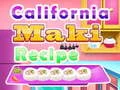 Mäng Kalifornia Maki retsept Internetis