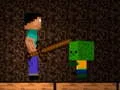 Mäng Noob vs Zombid - Metsa bioma Internetis