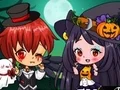 Mäng Halloweeni Chibi Paar Internetis