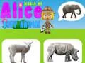 Mäng Alice'i maailm: beebi loomad Internetis