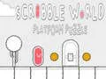 Mäng Scribble Maailm: Platvormide Pusle Internetis