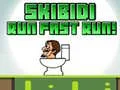 Mäng Skibidi Jookse Kiiresti! Internetis