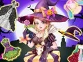 Mäng Printsess Halloween Butiik Internetis