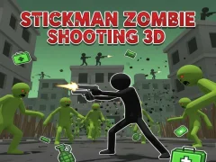 Mäng Stickman Zombie Shooting 3D Internetis