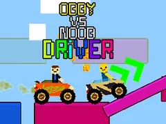 Mäng Obby vs Noob Juht Internetis