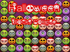 Mäng Halloweeni plokkide kokkuvarisemine Internetis