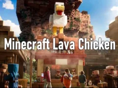 Mäng Minecraft Lava kana Internetis