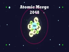 Mäng Aatomi ühinemine 2048 Internetis
