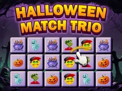 Mäng Halloween Match Trio Internetis