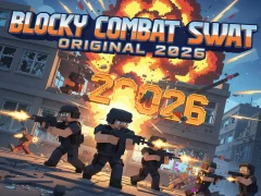 Mäng Blocky Combat Swat Original 2026 Internetis