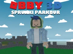 Mäng Obby 3D Sprunki Parkour Internetis