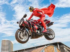 Mäng Päris mootorratta superkangelase stunt 3d Internetis