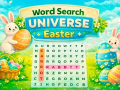 Mäng Word Search Universe Easter Internetis