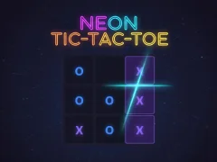 Mäng Neoon Tic-Tac-Toe Internetis
