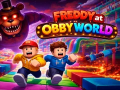 Mäng Freddy Obby Worldis Internetis