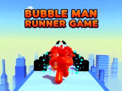 Mäng Bubble Man Runner mäng Internetis
