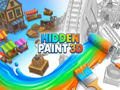 Mäng Hidden Paint 3D Internetis