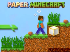 Mäng Paberist Minecraft Internetis