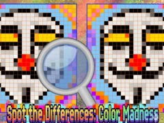 Mäng Spot the Differences Color Madness Internetis