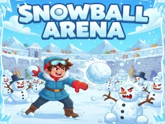 Mäng Snowball Arena Internetis