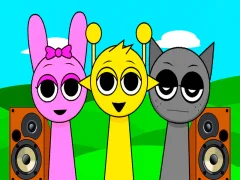 Mäng Sprunki Monster Music lööb Internetis