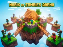 Mäng Nubik vs Zombies Arena Internetis
