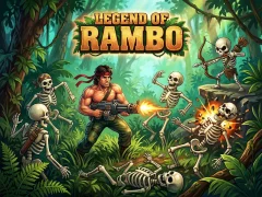 Mäng legend of Rambo Internetis