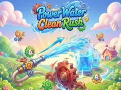 Mäng Power Water Clean Rush Internetis