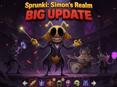 Mäng Sprunki: Simon’s Realm Big Update Internetis