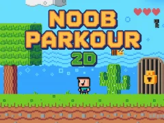 Mäng Noob Parkour 2D Internetis