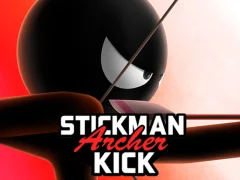 Mäng Stickman Archer Kick Internetis