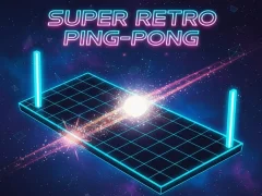Mäng Super Retro ping-pong Internetis