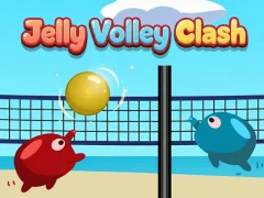 Mäng Jelly Volley kokkupõrge Internetis