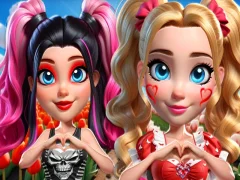 Mäng Erksad südamed glamuur vs punk Internetis