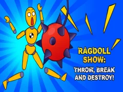 Mäng Ragdolli show: viska, murda ja hävita! Internetis