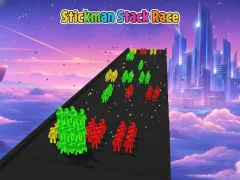 Mäng Stickman Stack Race Internetis
