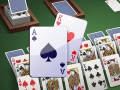 Mäng Double Klondike Solitaire kaart Internetis