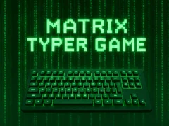 MĂ€ng Matrix Typer Internetis MĂ€ng Matrix Typer Internetis