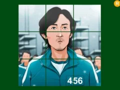 Mäng Squid Game Player 456 Sliding Internetis