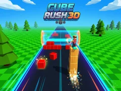 Mäng Cube Rush 3D Internetis