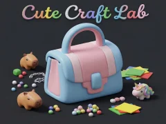 Mäng Cute Craft Lab Internetis
