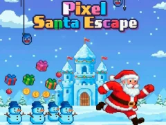 Mäng Pixel Santa Escape Internetis