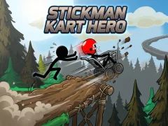 Mäng Stickman Kart Hero Internetis